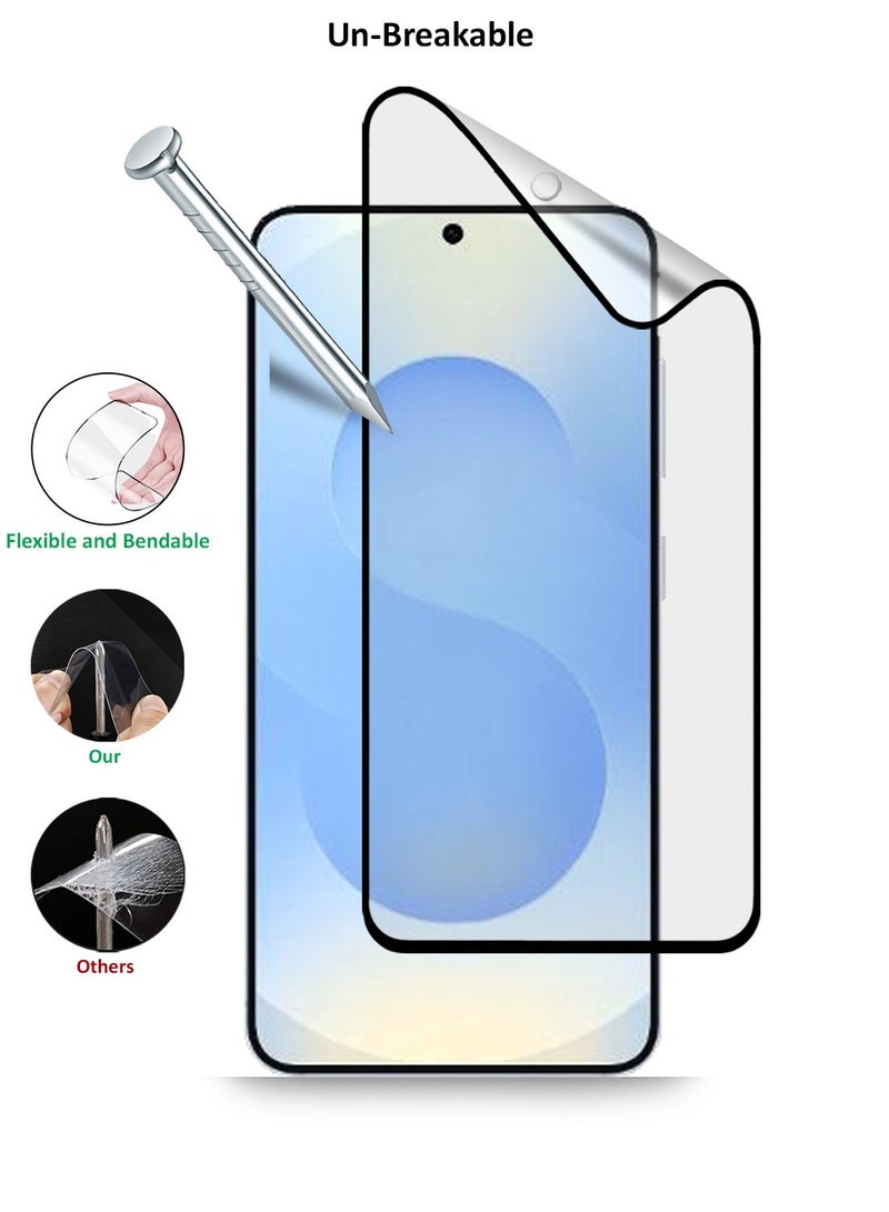 Techie فيلم حماية شاشة سيراميك غير لامع 9D لجهاز سامسونج جالاكسي S25 بلس 2025 – شعور سلس مضاد لبصمات الأصابع خالي من الفقاعات - Image 5