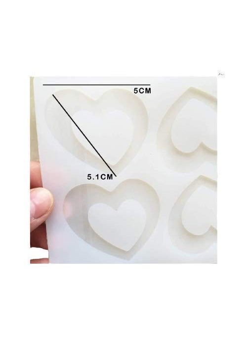 BAKING SET Baking Set Garnish Mould 6 diffrent Shape Pattern Garnishing Sheet Cake Decoration Silicone 6 PC Combo Garnishing Mould 6 PC1  - Image 4
