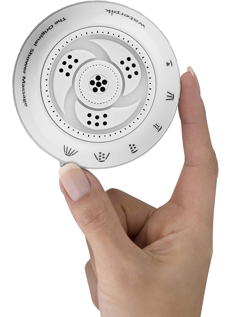 Waterpik Waterpik Original Massage Shower Head with Massaging Sprays and 6 Modes DIY Easy Installation 18 GPM White SM621E  - Image 4