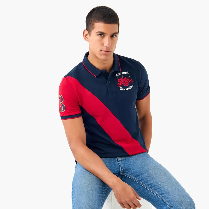 Splash FAV Embroidered Polo T-shirt