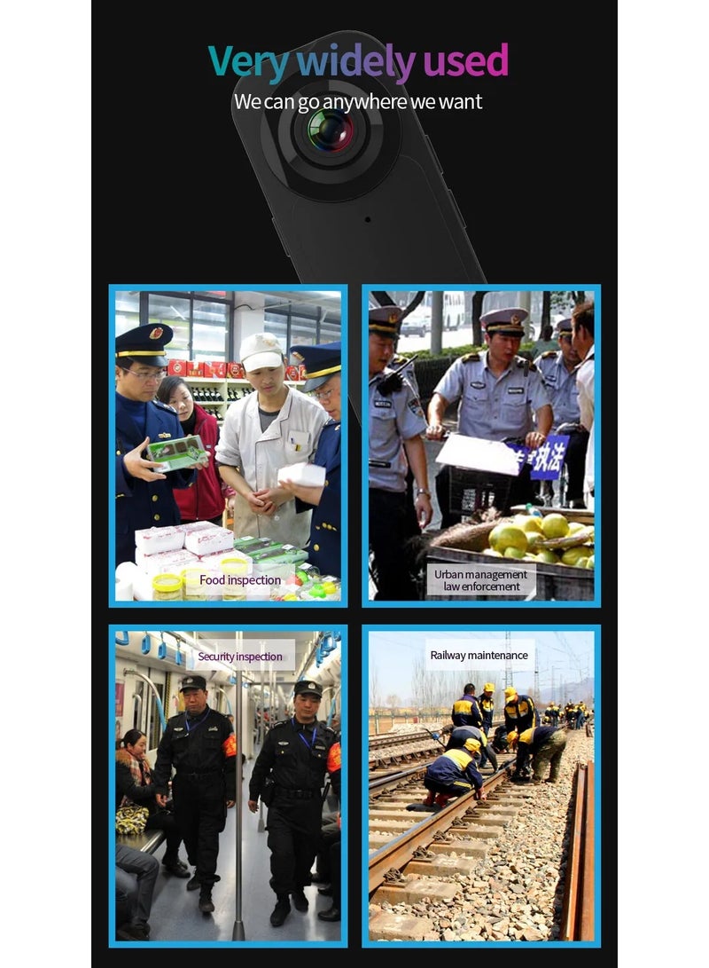 ZetRA 1080P Sport Hiking Mini Camera HD 1080P 64GB Pen Cam Night Vision Micro Camcorder Bodycam DV Video Recorder Home Office Security - Image 2