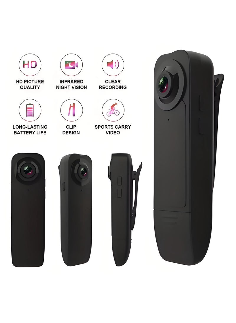 ZetRA 1080P Sport Hiking Mini Camera HD 1080P 64GB Pen Cam Night Vision Micro Camcorder Bodycam DV Video Recorder Home Office Security - Image 1
