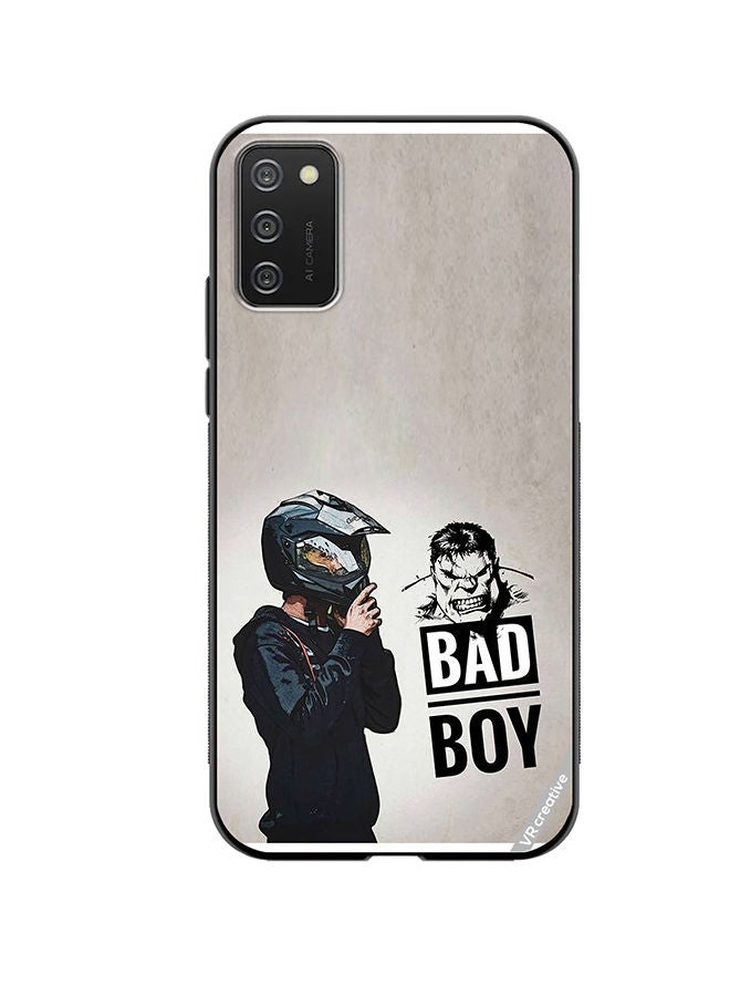 VR CREATIVE Protective Case Cover For Samsung Galaxy A02s Bad Boy Design Multicolour - Image 1