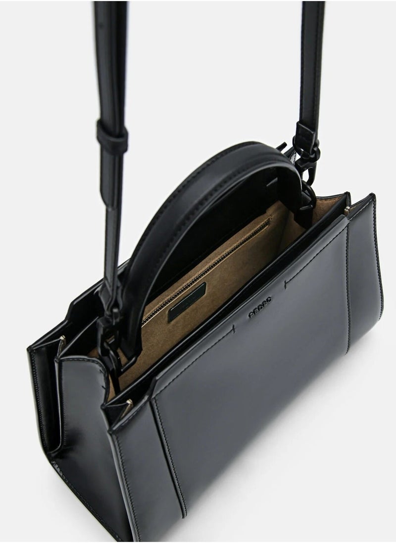Pedro - Pedro Studio Ida Leather Handbag Crossbody Bag - Image 1