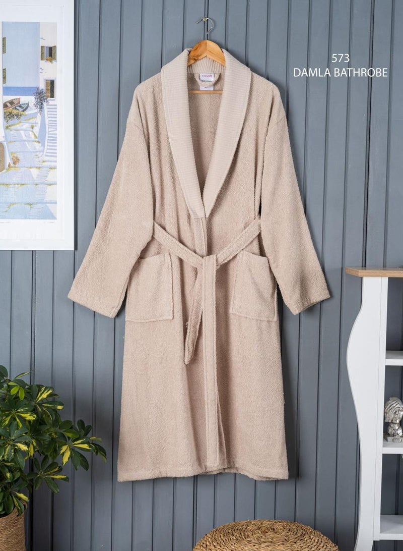 100% cotton Turkish bathrobe