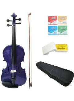Al-Karz Music 4/4 Violin for Students and Beginners with Accessories, Case, Rosin, and Extra Strings  - Image 1