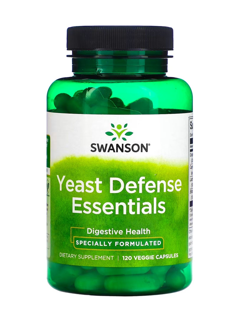 سوانسون أساسيات الدفاع عن الخميرة  120 كبسولة نباتية