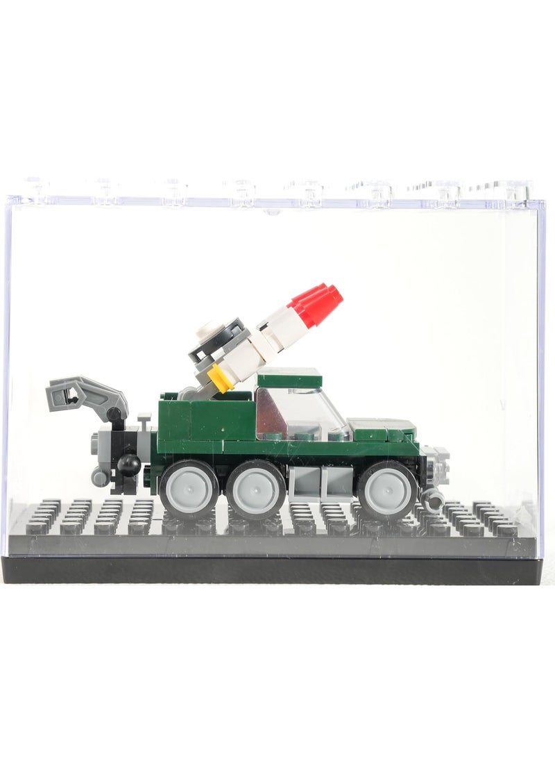Blocky Blocks Building bricks toy with jelly beans candy (04 Pick up Truck)  - Image 5