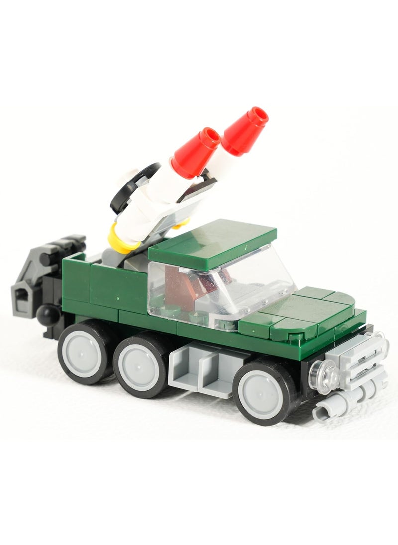 Blocky Blocks - Building bricks toy with jelly beans candy (04 Pick up Truck) - Image 1