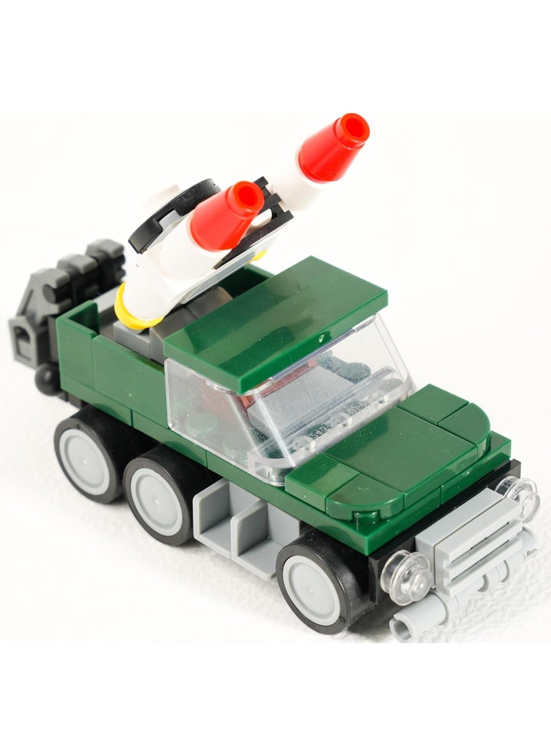 Blocky Blocks Building bricks toy with jelly beans candy (04 Pick up Truck)  - Image 3