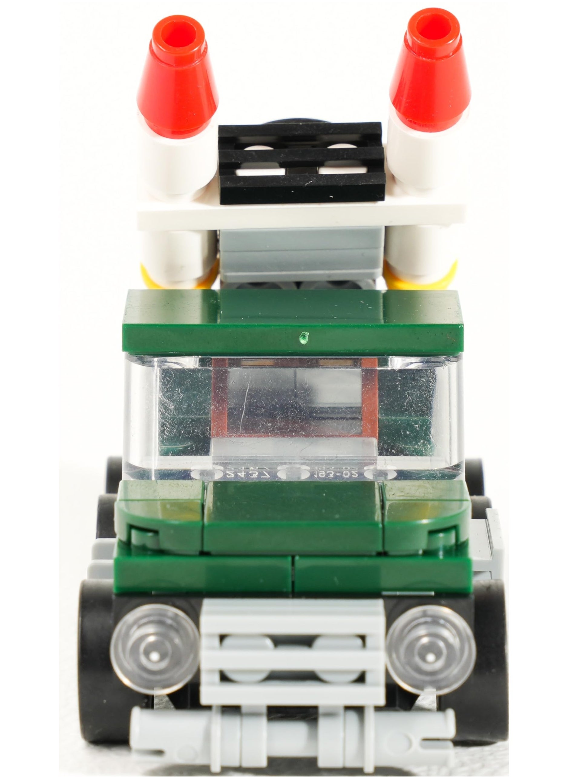 Blocky Blocks Building bricks toy with jelly beans candy (04 Pick up Truck) 