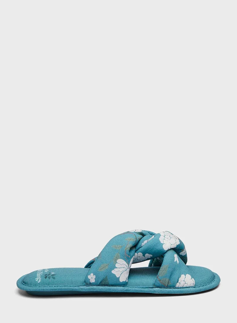 women'secret Printed Casual Bedroom Slippers