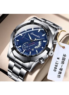 Generic A generation of automatic movement watch men's calendar waterproof luminous non-mechanical watch large dial cross-border new  - Image 4