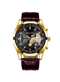 Generic A generation of automatic movement watch men's calendar waterproof luminous non-mechanical watch large dial cross-border new  - Image 1