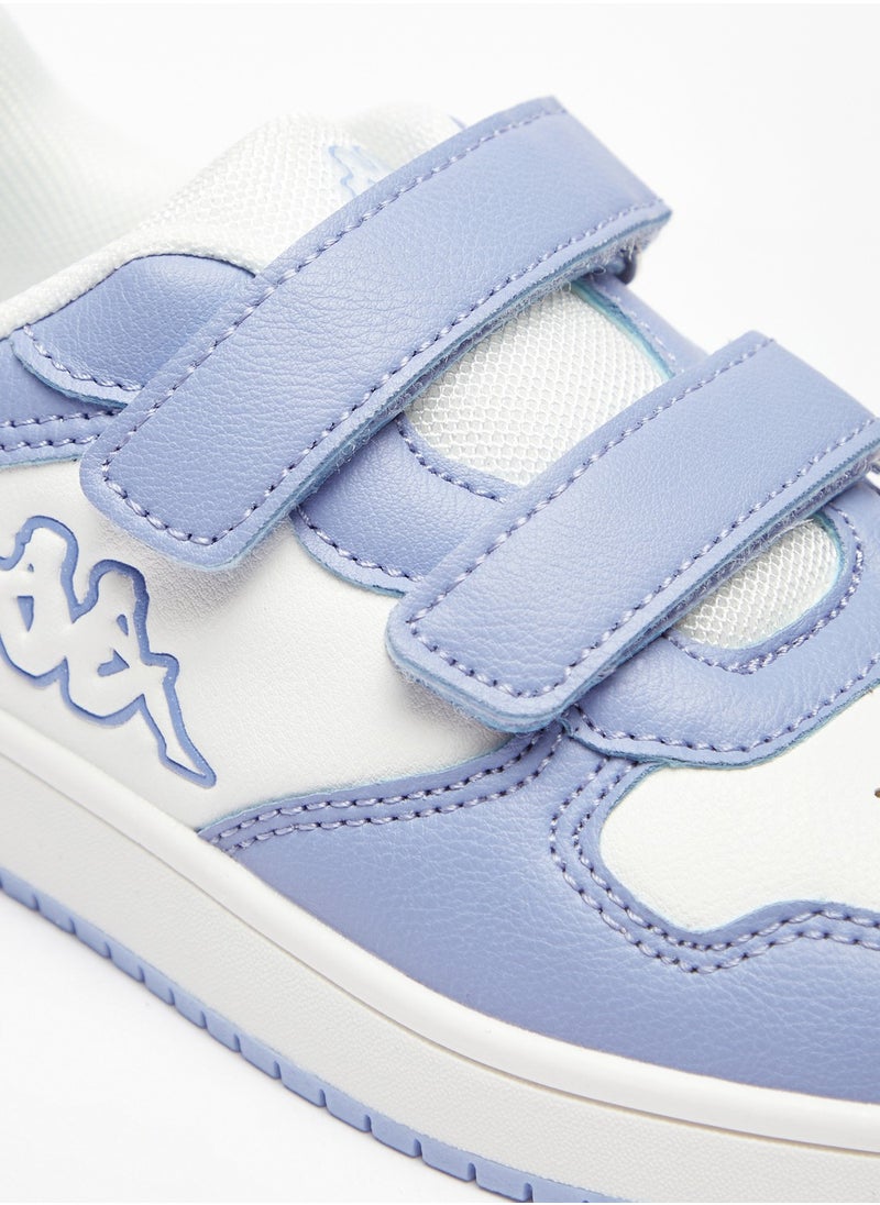Kappa - Kappa Girls' Textured Sneakers With Hook And Loop Closure - Image 1