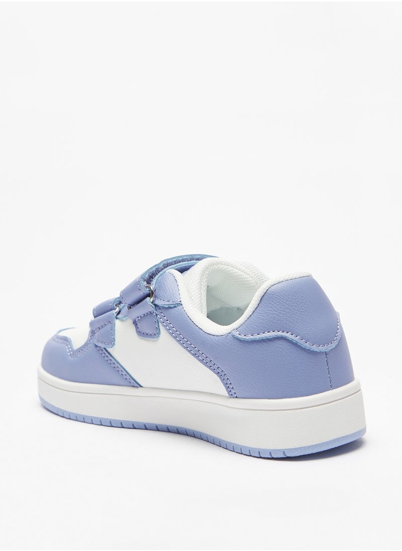 Kappa - Kappa Girls' Textured Sneakers With Hook And Loop Closure - Image 1