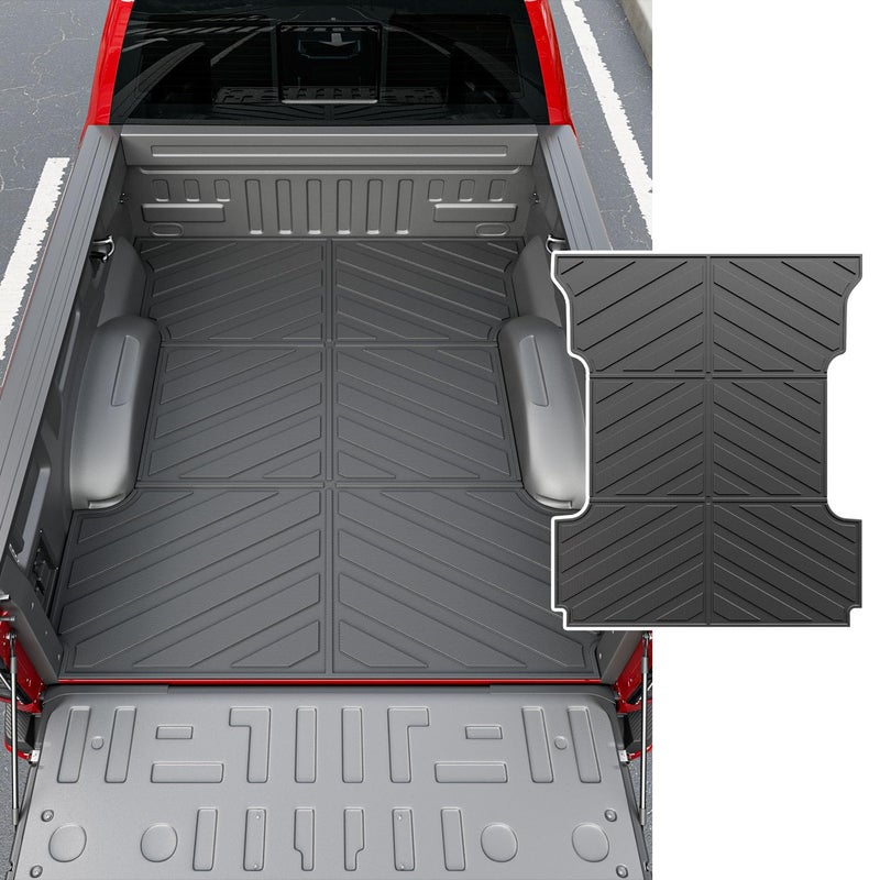 xipoqix 6.5Ft Bed Mat Compatible with 2015-2026 Ford F150 Truck Mat Bed Liner Replacement for 2015-2026 Ford F-150 Accessories(6.5Ft Truck Bed Mat) - Image 1
