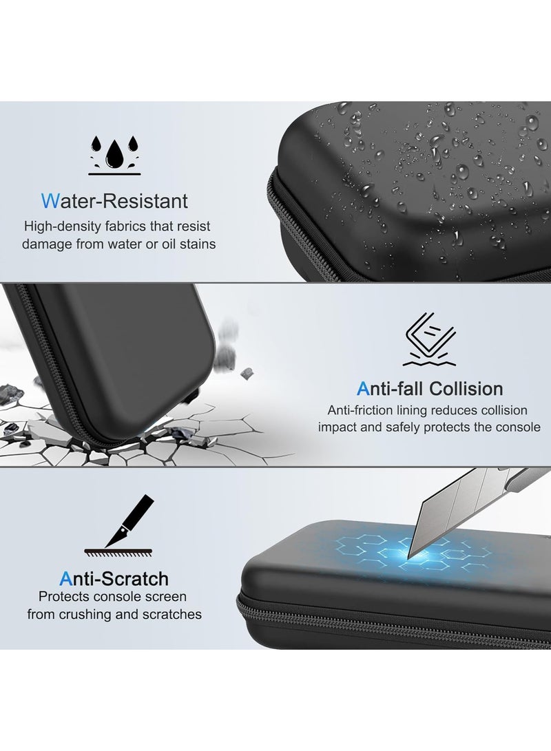 اعاره حقيبة حمل كبيرة السعة من GAMES Switch 2 لجهاز Nintendo Switch 2 (2025)، حقيبة سفر صلبة محمولة من البولي يوريثان مع جيوب للملحقات وبطاقات الألعاب، حقيبة حماية رفيعة لجهاز Switch 2 تتسع لـ 10 - Image 2