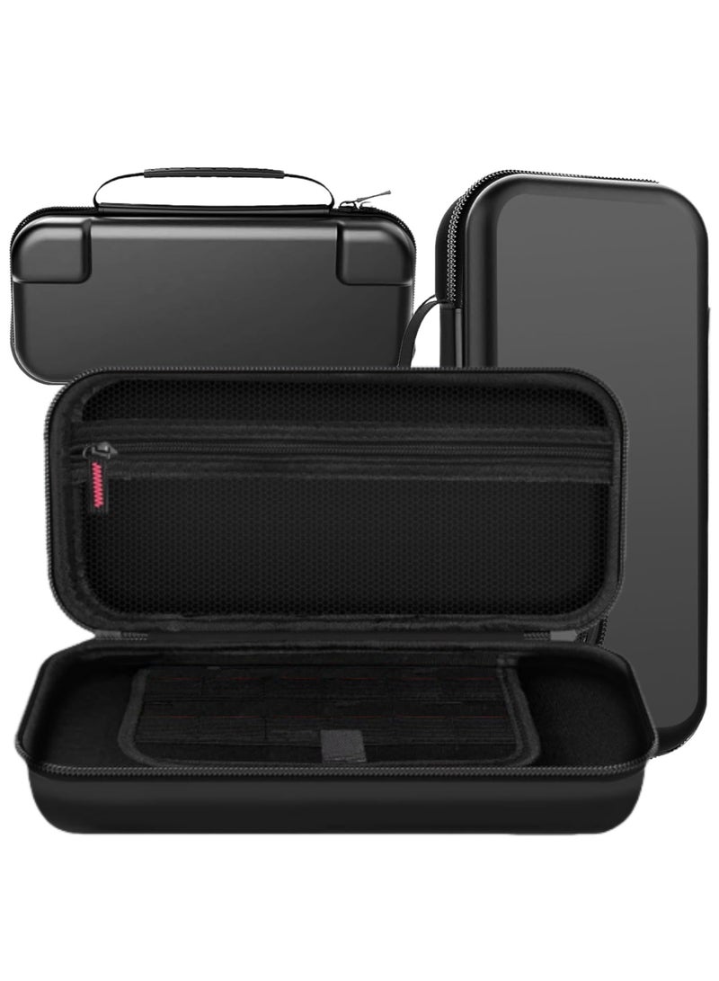 اعاره حقيبة حمل كبيرة السعة من GAMES Switch 2 لجهاز Nintendo Switch 2 (2025)، حقيبة سفر صلبة محمولة من البولي يوريثان مع جيوب للملحقات وبطاقات الألعاب، حقيبة حماية رفيعة لجهاز Switch 2 تتسع لـ 10 - Image 1