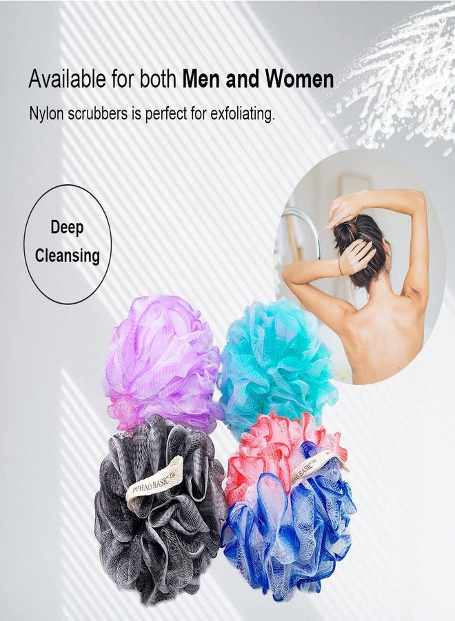 PPHAO BASIC PPHAO - Extra Large Soft Mesh Net Luffa Loofa Loufa Puff - Loofah Sponge - 75g(XXL) - Exfoliating Body Scrubber for Women and Men - Exfoliating Back Scrubber - Image 4
