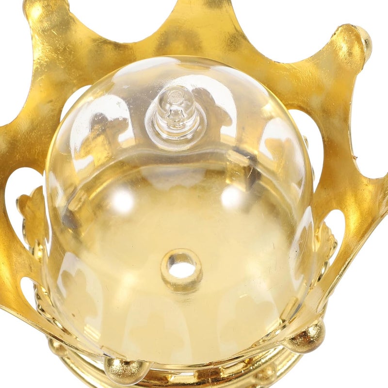Beavorty 36pcs Gold Tiara-shaped Candy Boxes Plastic Party Favor Containers for Wedding Birthday Anniversary Chocolate Packaging Box Princess Candy Holders - Image 3