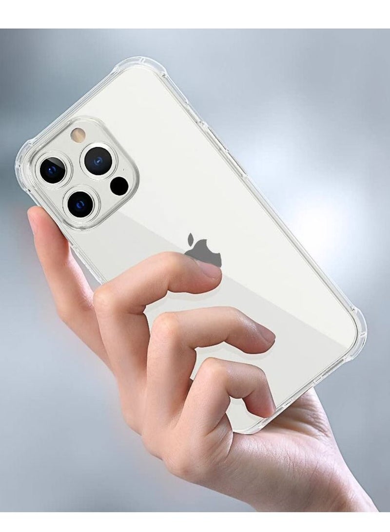 iPhone 12 Pro Case 6.1 Inch Military Grade Extreme Crystal Clear Soft TPU Scratch Resistant 4 Corners Bumper Shockproof Protective Cover - Image 3