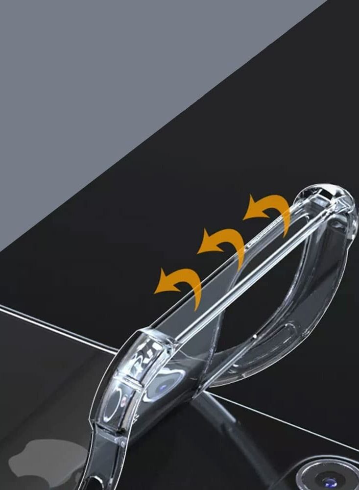 iPhone 12 Pro Case 6.1 Inch Military Grade Extreme Crystal Clear Soft TPU Scratch Resistant 4 Corners Bumper Shockproof Protective Cover - Image 5