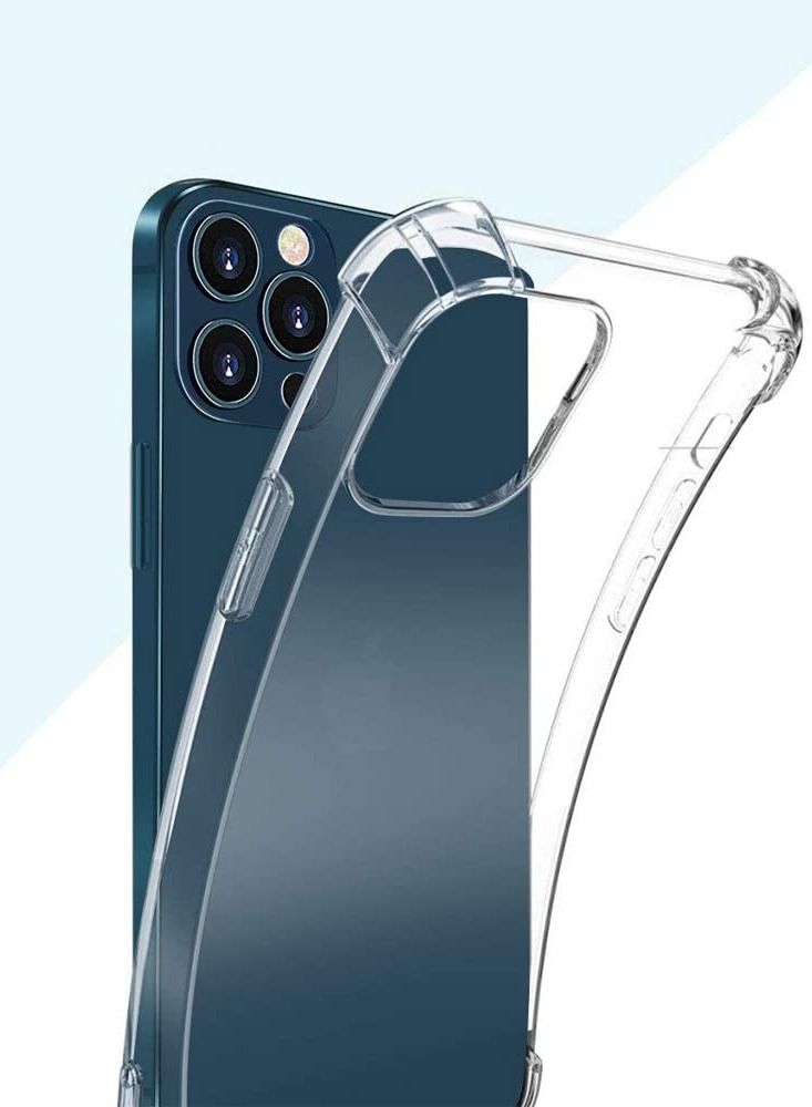 iPhone 12 Pro Case 6.1 Inch Military Grade Extreme Crystal Clear Soft TPU Scratch Resistant 4 Corners Bumper Shockproof Protective Cover - Image 4