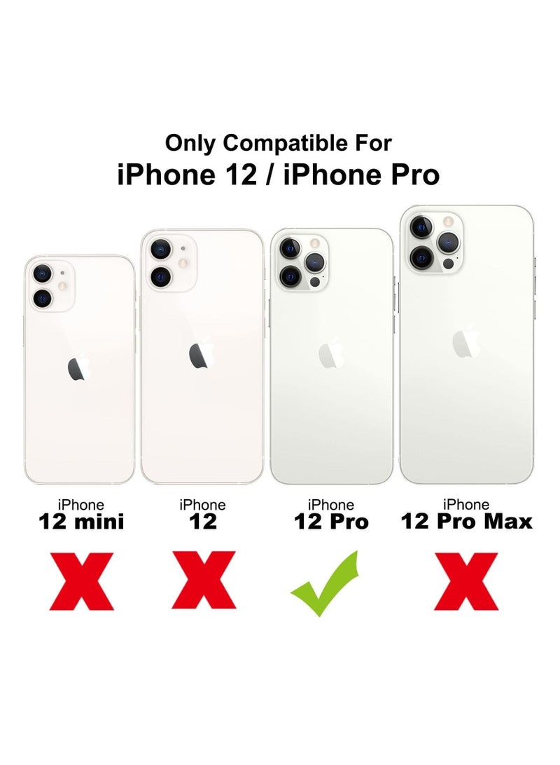 iPhone 12 Pro Case 6.1 Inch Military Grade Extreme Crystal Clear Soft TPU Scratch Resistant 4 Corners Bumper Shockproof Protective Cover - Image 2