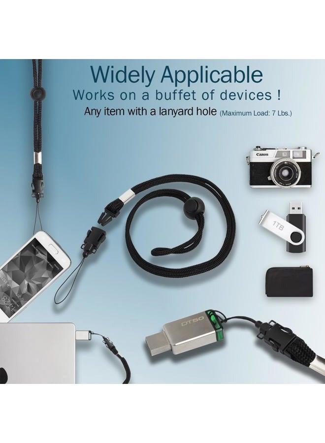 Digital Nc Camera & Cell Phone Neck Strap (Lanyard Style) Adjustable with Quick-Release (Applicable on Many Devices) - Image 2