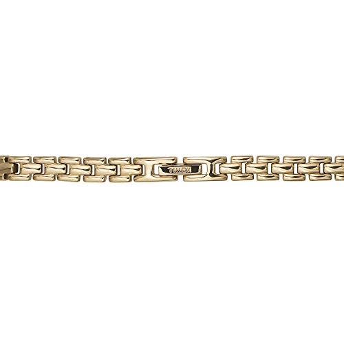 TIMEX Classics Analog Watch for Women with Silver Round Dial & Rose Gold Brass Bracelet Band Water Resistant Women's Wrist Watches - TWEL11424 - Image 3