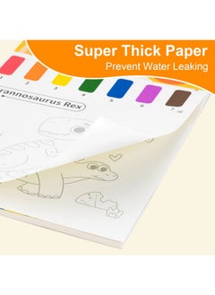 YPlus YPLUS Paint with Water Books for Toddlers, Art Craft Toys Watercolor Painting Paper for Kids Gift for Drawing with Brush - Animals  - Image 5