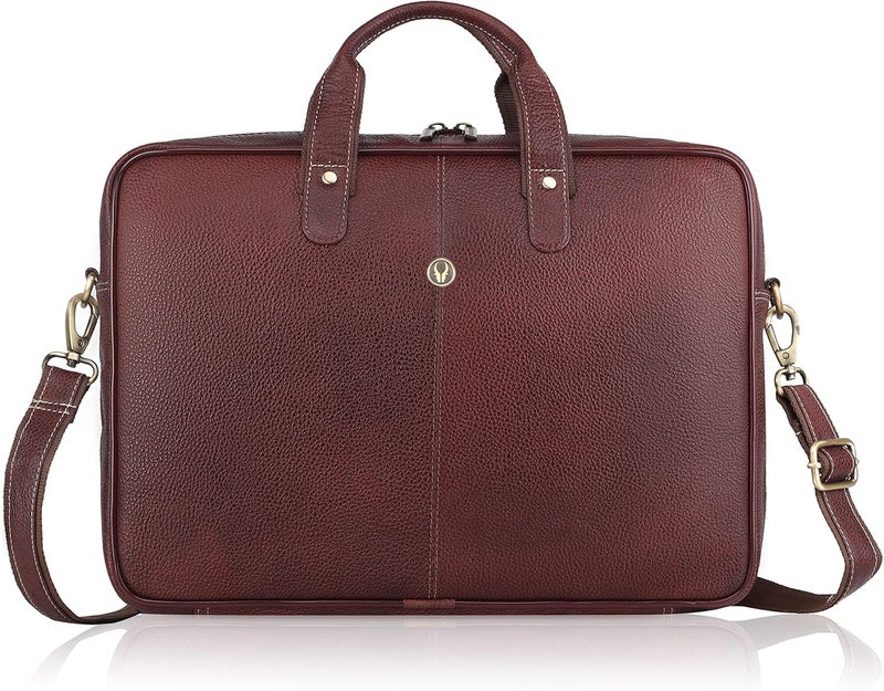 WildHorn mens WILDHORN Leather Laptop Messenger Bags for Men Laptop Bag - Image 3