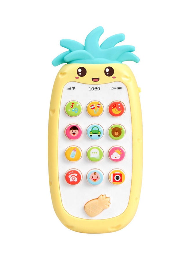 NIBEMINENT Baby Multifunctional Smartphone Toy - Yellow 15.3 x 3 7.2cm  - Image 1