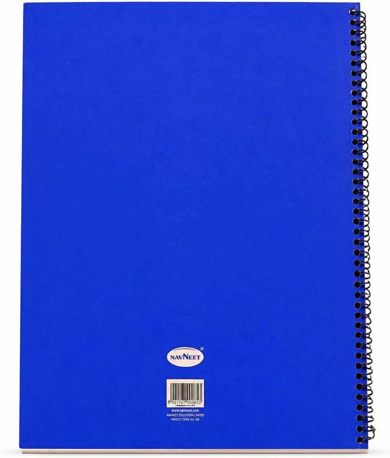 NAVNEET A4 Spiral Soft Cover Notebook - 160 Pages - Image 3