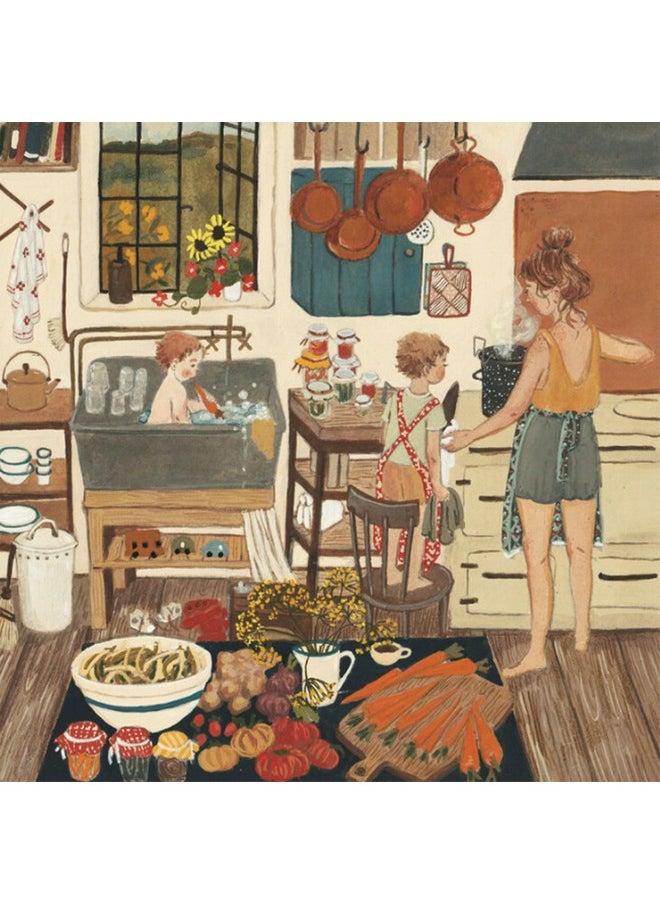 New York Puzzle Company - Loré Pemberton Summer Abundance - 500 Piece Jigsaw Puzzle For Family Game Nights By Loré Pemberton  - Image 2