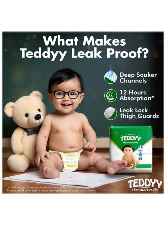 Teddyy Easy Baby Diaper Pants (44 Pieces) (New Born) - Image 3