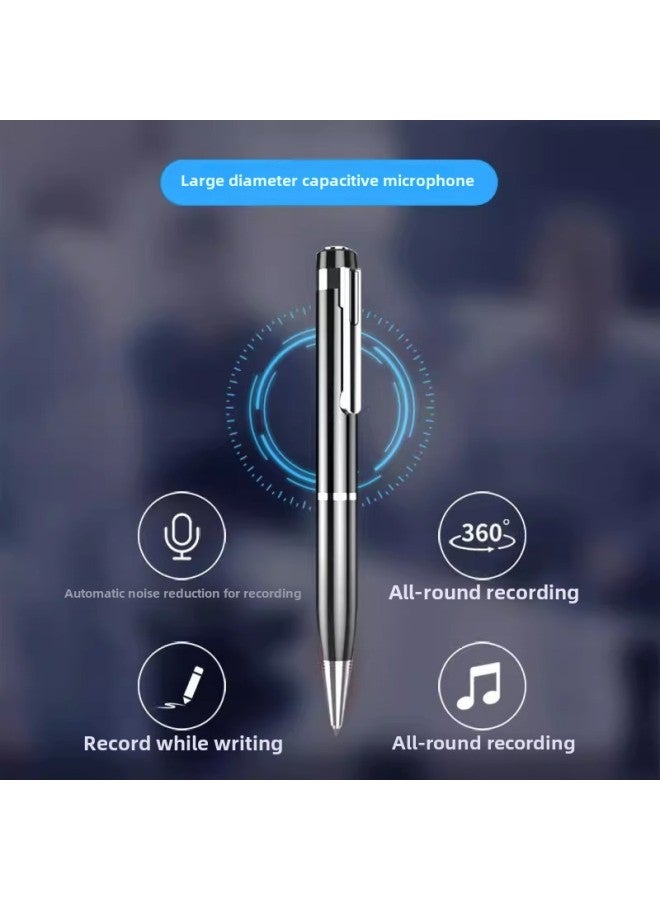 Pen-shaped Recording Pen Professional High-definition Noise Reduction Ultra-long Standby Student Class Recording Conference Recorder Equipment-Body Color:Standard Version [dps Noise Reduction + Edge Recording] Comes With 3 Refills-Memory Capacity:16GB  - Image 5