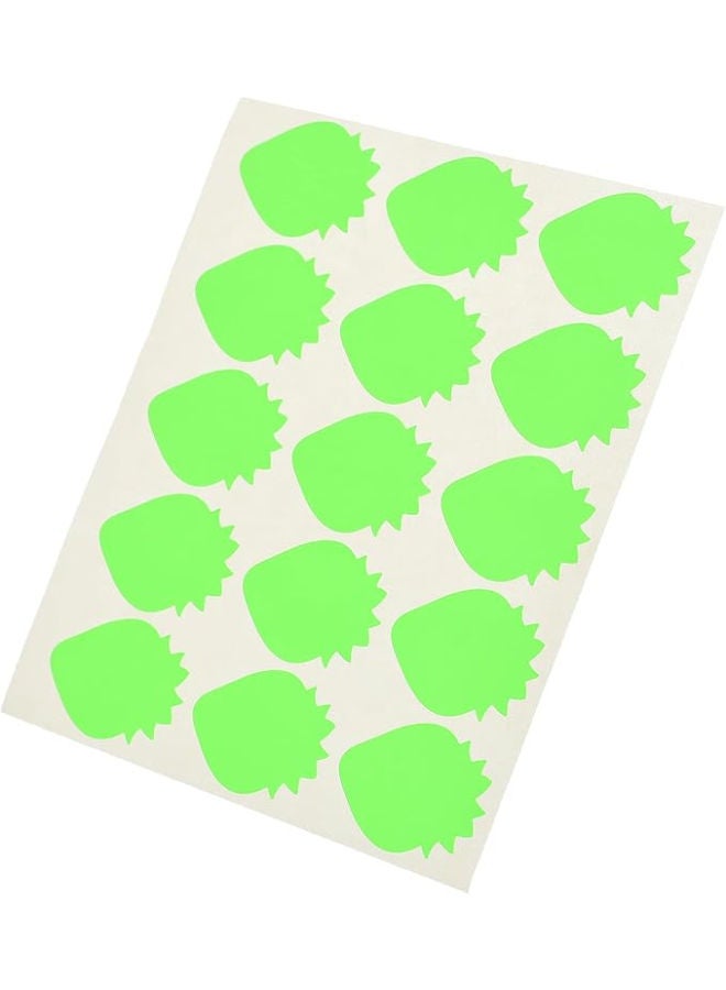 El Manar Whimsical Strawberry-Shaped Adhesive Label Sticker, 31x41 mm With Premium Material Suitable For Home, School And Office - Image 2