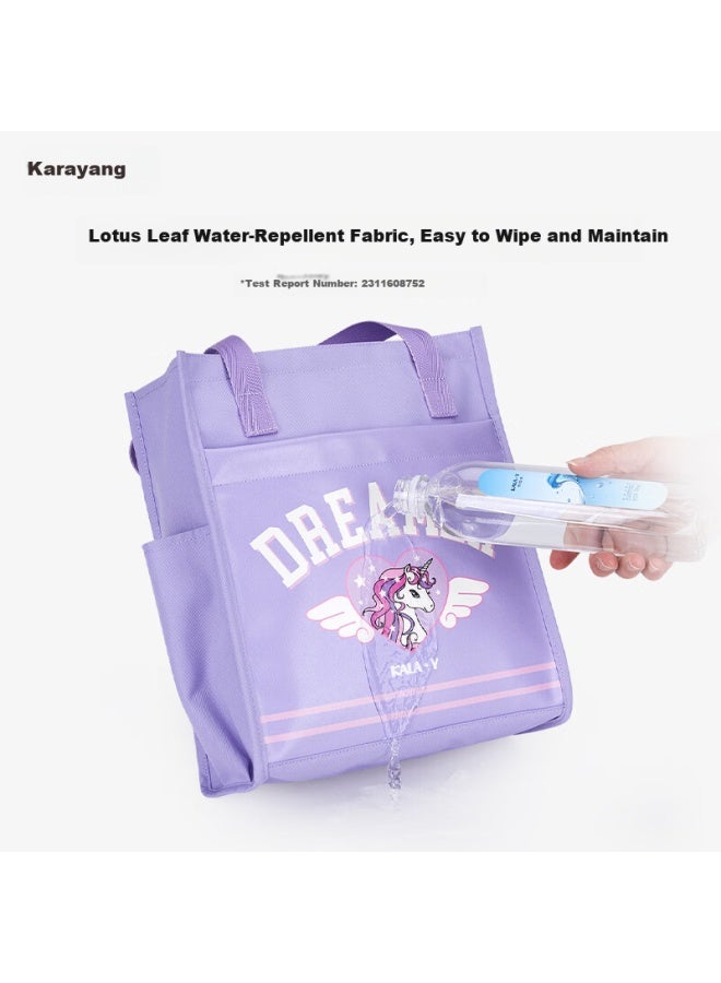 KaLay Kala·y Elementary And Middle School Students' Subject Division Pencil Case File Bag Multi-functional Learning Stationery Set Children's Tutoring Bag - Image 2