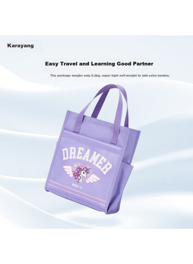 KaLay Kala·y Elementary And Middle School Students' Subject Division Pencil Case File Bag Multi-functional Learning Stationery Set Children's Tutoring Bag - Image 3