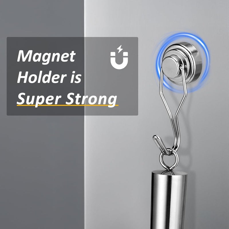 Juome Stainless Steel Ice Scoop with Magnetic Holder for Ge Profile Opal 2.0 Nugget Ice Maker, Ice Scoop for Freezer for GE Profile Opal Ice Maker Machine - Image 3