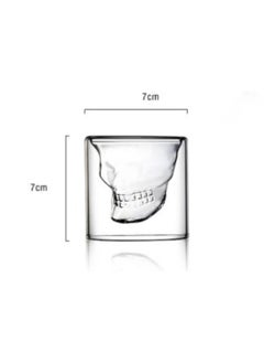 GGEROU Whiskey Decanter,800ml Crafted Glass Globe Decanter Set with 2 Shot Glasses 75ml  - Image 5