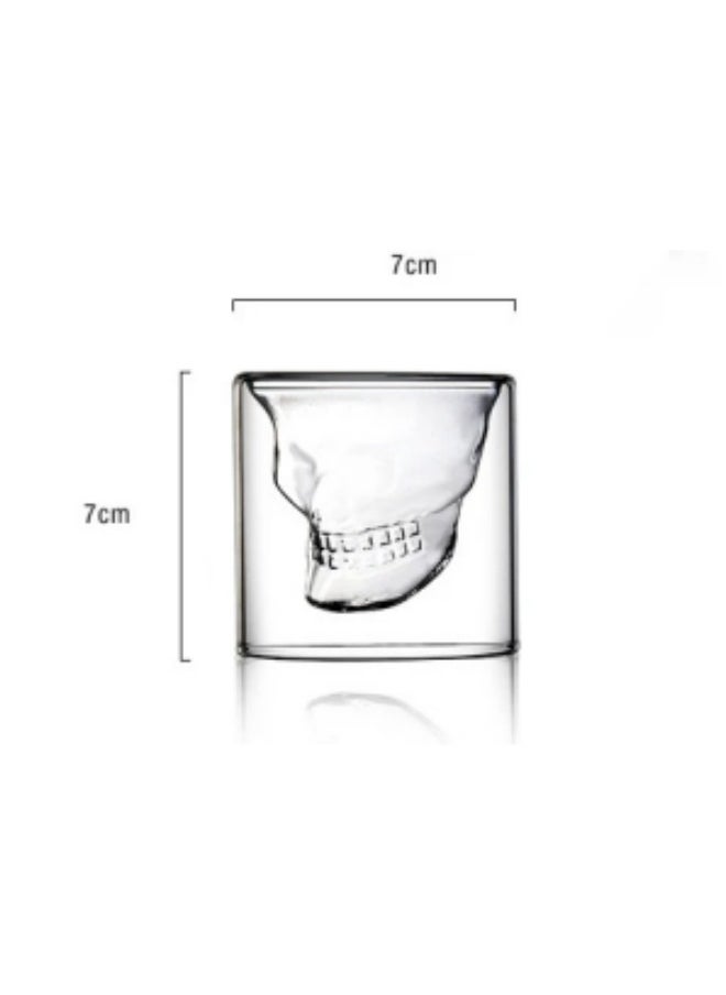 GGEROU Whiskey Decanter,800ml Crafted Glass Globe Decanter Set with 2 Shot Glasses 75ml  - Image 5