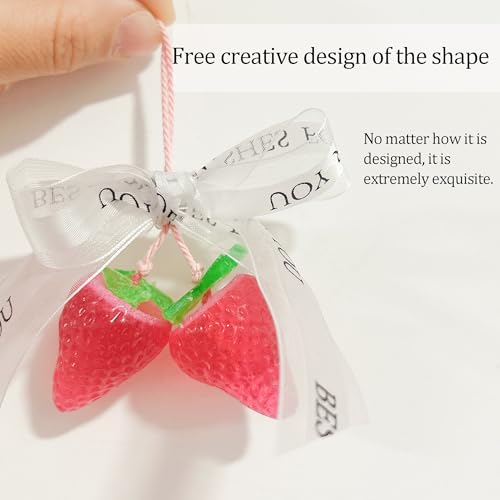 XLANMAY DIY Silicone Strawberry-Shaped Grape Soap Molds - Exquisite Soap Making Kit Moldes para Jabones Artesanales Make Your Own Soaps for Gift (Without Soaps) - Image 5