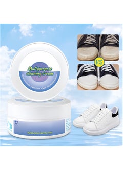 KASTWAVE 2023 New Multi-Functional Cleaning And Stain Removal Cream, White Shoe Cleaning Cream with Sponge, Premium Quick Clean Shoes Stain Removal Cream, White Shoe Cleaner Deep Cleaning (3PCS)  - Image 4