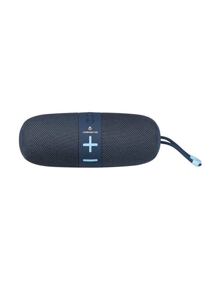 Volkano Flow Series Portable Bluetooth Speaker With Ipx5 Waterproof-Blue - pzsku/ZF9EAFD281F1DCFDE27EAZ/45/_/1727345858/b7bffb64-fdc9-40b4-8903-ec54d56520f3