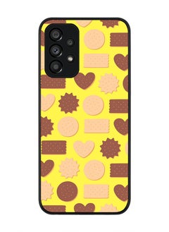Rugged Black edge case for Samsung Galaxy A73 5G Slim fit Soft Case Flexible Rubber Edges Anti Drop TPU Gel Thin Cover - Hearty Biscuits