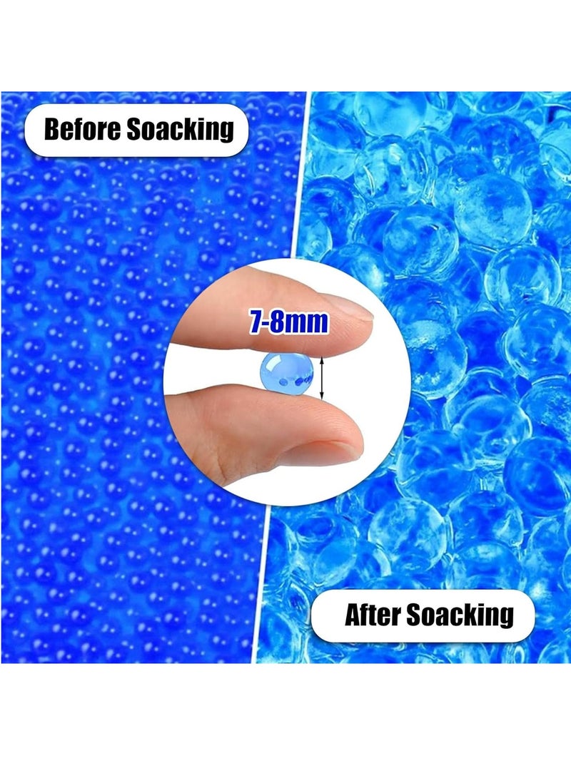 Beauenty Water Gel Beads, 1Pack 7-8mm 30,000 Pieces Gel Water Blaster Balls Refill for Vases Filler for Wedding Home Decor  - Image 3