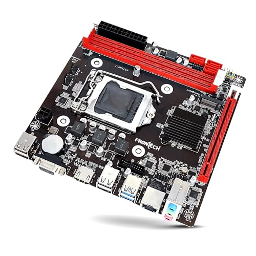 Frontech ProSeries H81 ATX Motherboard – LGA 1150 Socket | Supports Intel 4th/5th Gen CPUs | DDR3 Memory | PCIe Slots | LAN | Multiple USB Ports | HDMI | VGA Port (FT-0492) - Image 1